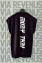 Muay Thai Printed 100% Cotton Zero Sleeve Sports Tshirt