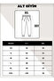 Black Jogger Loose Fit Stretchy Comfortable Fabric Sweatpants - 3