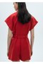 Belted Shorts Jumpsuit - 4