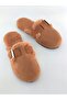 Women's Winter Suede Inside Plush Comfortable Sole Buckle Home, Misapphire and Dower Slippers