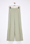Mint Modal Wide Leg / Geniş Paça Yüksek Bel Yırtmaçlı Dokuma Pantolon TWOSS25PL00006 Palazzo - 8