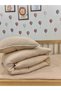 Park Bed Baby Muslin Duvet Cover Set Beige 70X110 - 5