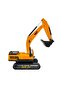 Toy Crane Excavator Bucket Metal Toy Work Machine Friction Tools Boys Toy - 2