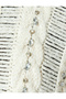 X Selected by Şahika Ercümen - Long Sleeve Crew Neck Stone Embellished Openwork Knit Sweater - 6