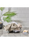 Metal Bathroom Organizer - Black - 28 cm