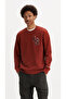 Men's Oversized Round Neck Sweatshirt - Casual & Streetwear