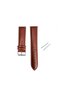 Rc3001W Records Leather Strap - Tan-White Stitch - 18mm