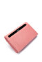 Unisex Genuine Leather Pink Card Holder - 3