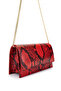 Women's Genuine Leather Red Shoulder Bag - 3