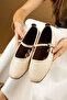 Daily Women's Ballerinas with Ankle Buckle - 2