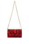 Women's Genuine Leather Red Shoulder Bag - 2