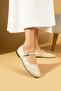 Daily Women's Ballerinas with Ankle Buckle - 3