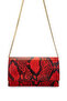 Women's Genuine Leather Red Shoulder Bag