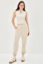 Jogger Comfortable Fit Knitted Trousers with Elastic Waist and Legs - 3