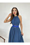Fame Women's Sleeveless Halter Dress with Belt Minneapolis - 3
