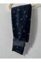 Girl's Velvet Ribbed Tights - 2