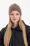 Women's Brown Fisherman Style Cotton Camisole, Anti-Sweat, Ultra-Light, Soft Beanie