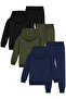 Basketball Single Printed Unisex Oversize Tracksuit Set - 2