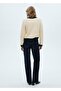 Contrast Buttoned Jacket - 4