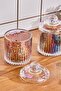 Robby Luster 3-Piece Striped Seasoning Set/Sugar Bowl 350 ml - 5