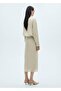 Draped Midi Skirt - 4