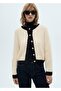 Contrast Buttoned Jacket