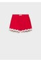 Contrast Surface Cotton Shorts - 3