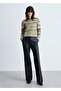 Round neck striped sweater - 2