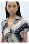 Paisley print shirt dress - 5