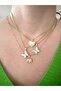 Animal Figure Necklace, Cat and Heart Necklace