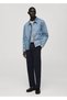 Kapitone denim ceket - 2