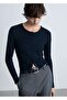Buttoned rib cardigan
