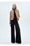 Striped Collar Tweed Jacket - 2