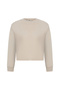 Crew Neck Crop Sweatshirt