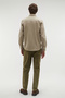 Men's Beige Regular Fit Long Sleeve Shirt - 3