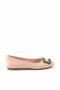 Matte Nude Satin Women's Ballerinas K01641121338 - 2