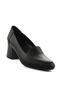 Black Leather Women's Casual Shoes K01531199103 - 6