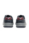 Men's Navy Low-Top Sneakers - Rugged Design with Grey and Red Accents, Comfortable Footwear - 4