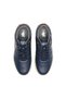 Men's Navy Low-Top Sneakers - Stylish Casual Shoes with Grey and Tan Accents, Stylish Footwear - 5
