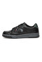 Men's Black Low-Top Casual Sneakers - Lace-Up Design with Comfort Cushioned Sole for Everyday Style - 2