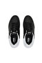 Women's Black Low-Top Sneakers - Sleek Style with Lace-Up Design and Contrast White Heel Accent - 5