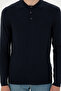 Men's Navy Blue Basic Sweater 50294739 -Vr033 - 6