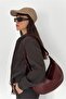 Sage Casual Looking Burgundy Women's Shoulder Bag with Adjustable Strap - 2