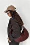 Sage Casual Looking Burgundy Women's Shoulder Bag with Adjustable Strap - 3