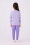 U.S. Polo Assn Girls' Purple Tracksuit Set - 5