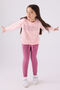U.S. Polo Assn Girls' Pink Tracksuit Set - 3