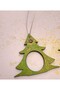 Wooden Pine Tree Shaped Napkin Holder and Christmas Ornament - 3