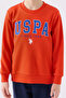 U.S. Polo Assn Boys' Orange Tracksuit Set - 4