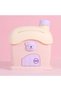 Teddy Bear House Lighted and Lockable Piggy Bank, Pink, 15X10 - 4