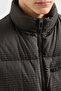 Men's Hooded Jacquard Coat - Regular Fit Coat 6D1B66 1Nnxz 05A6 - 3